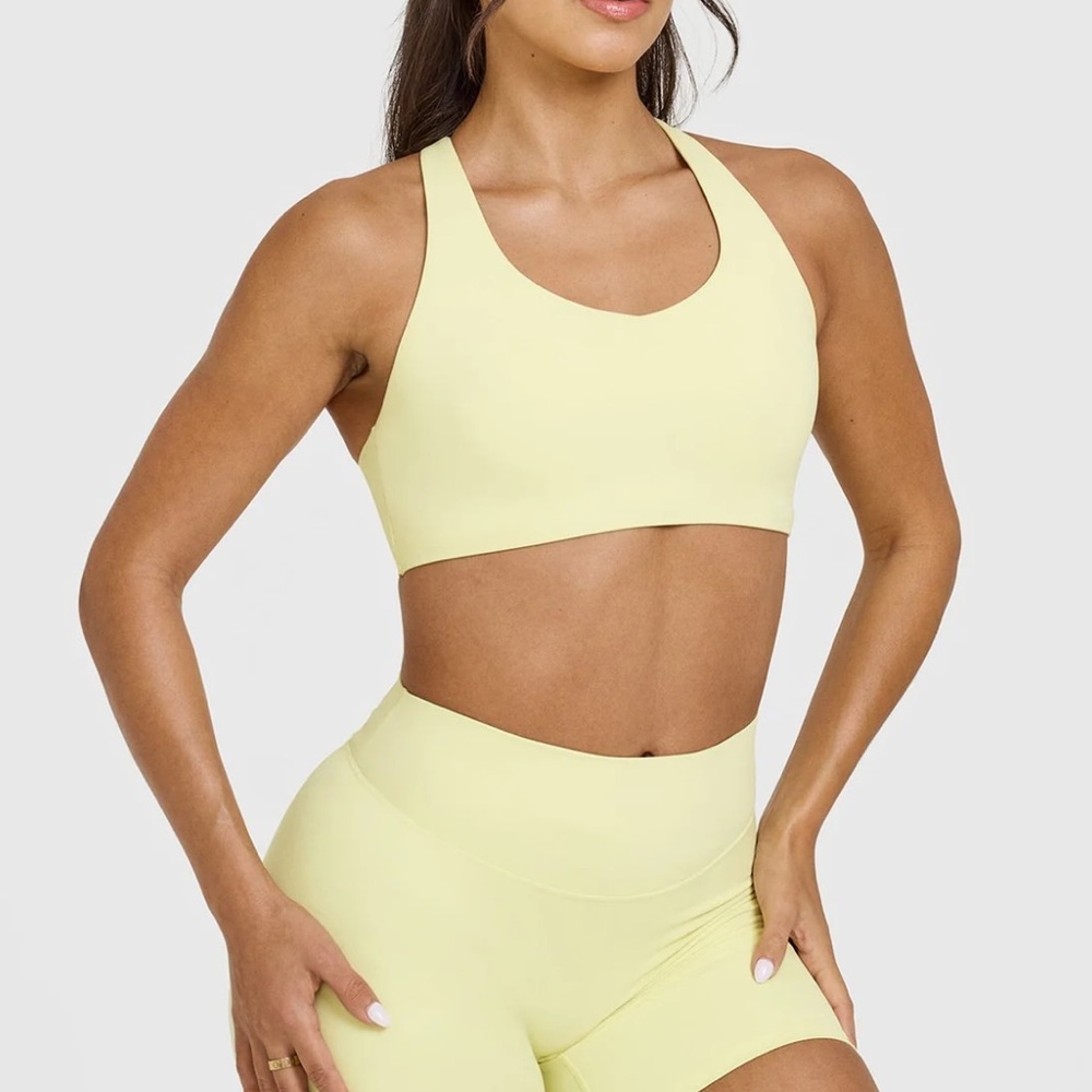 Pastel yellow soft motion bra